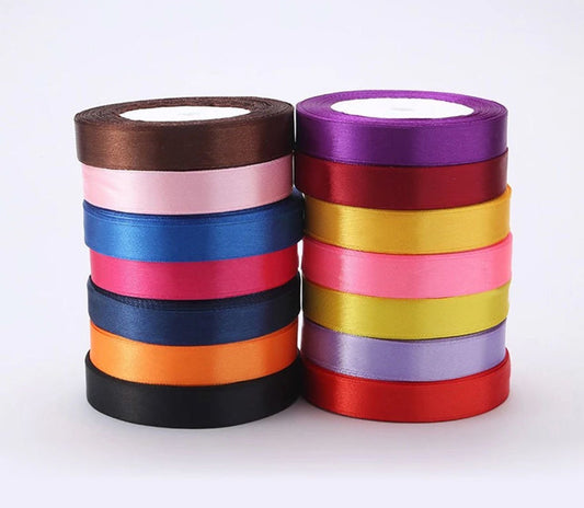 Cinta satín 1.5 cm en variedad de colores