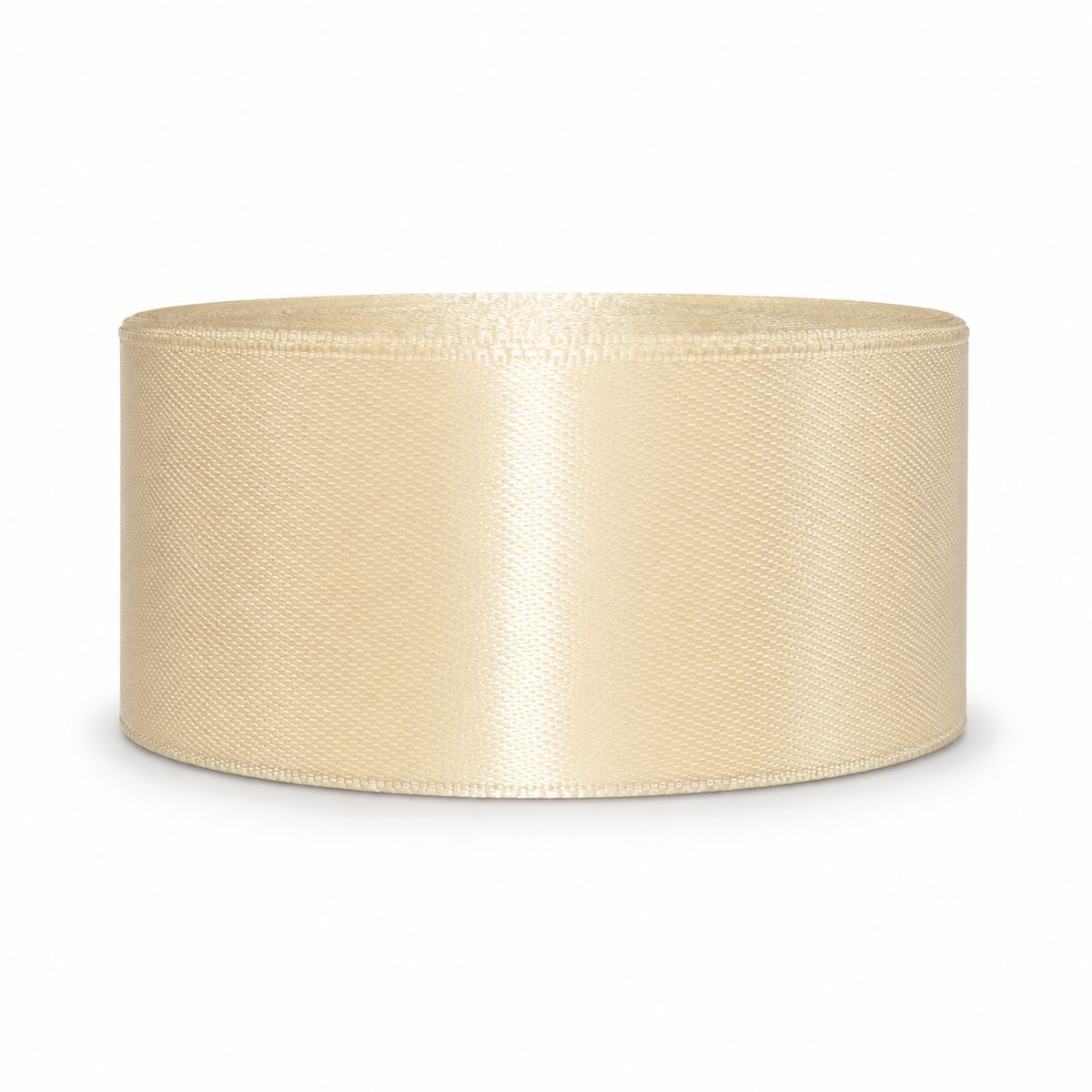 Cinta satín 4 cm x 25 yardas color Beige referencia 1008 - Natuflor