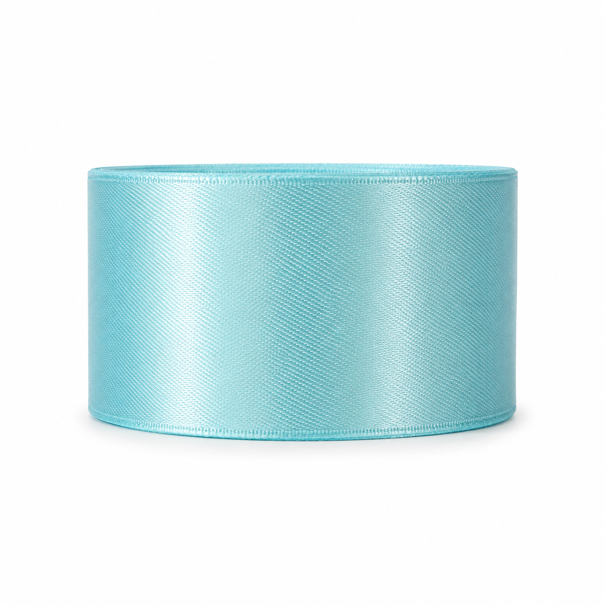 Cinta satín 4 cm x 25 yardas color Azul bebé referencia 1011 - Natuflor