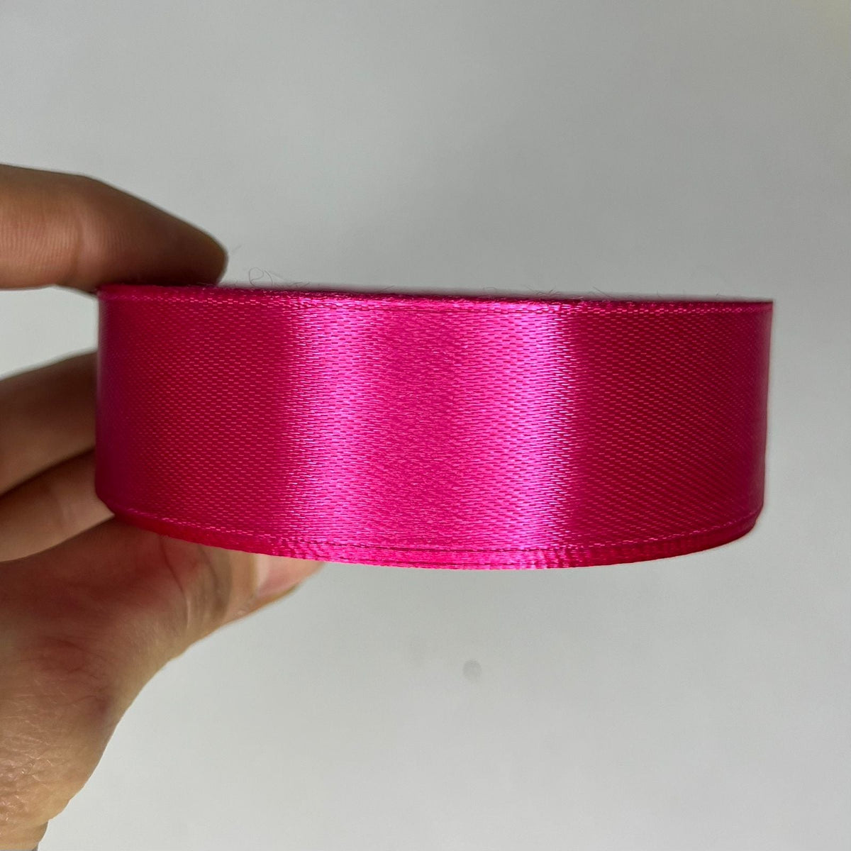Cinta satín 2.5cm Fucsia #1014