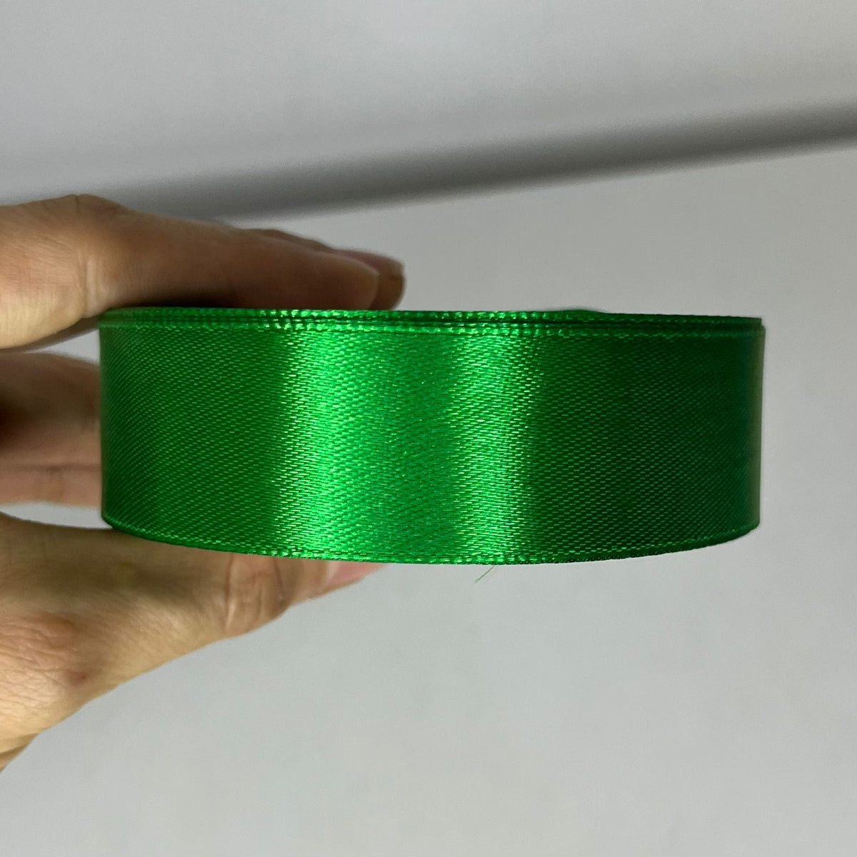 Cinta satín 2.5cm Verde #1019