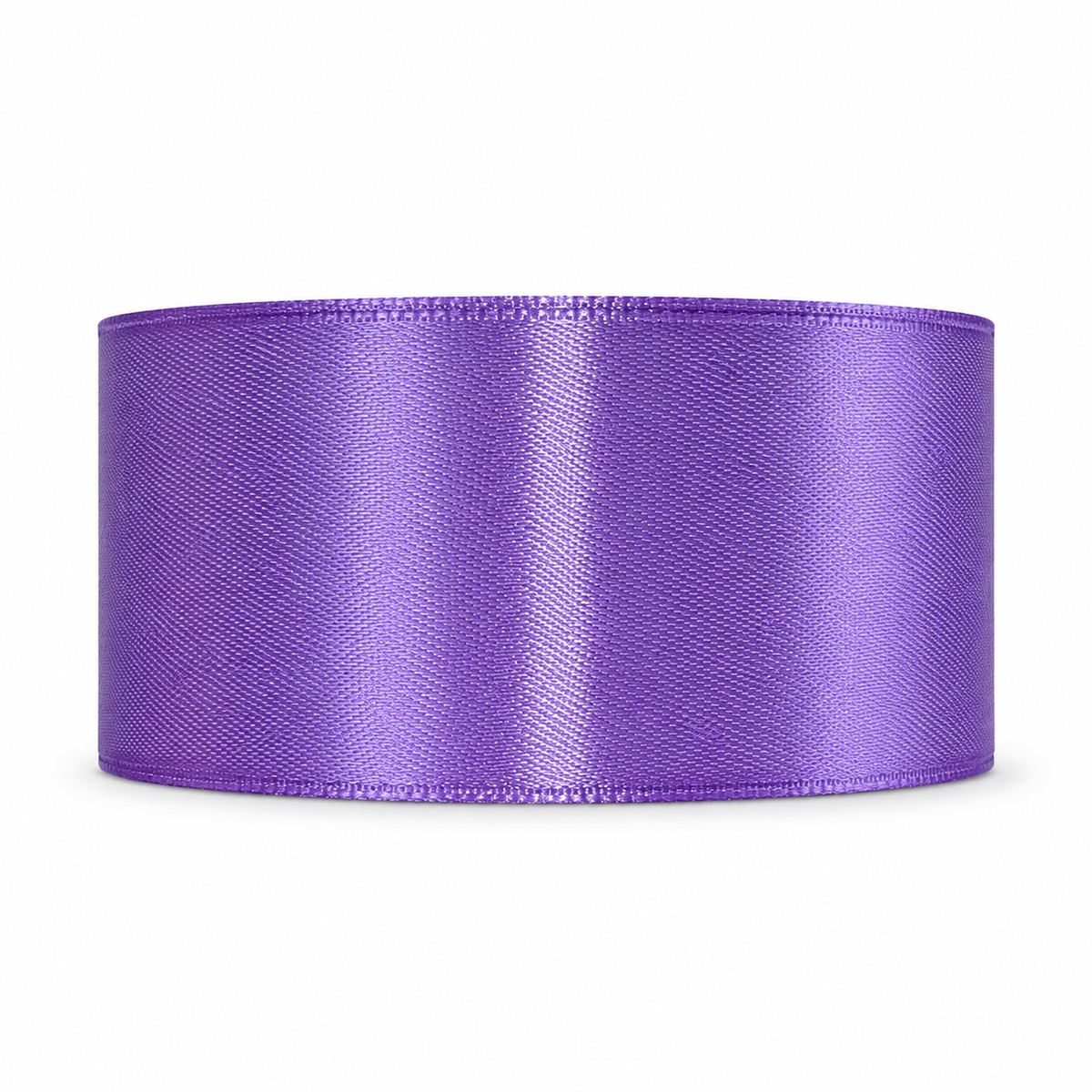 Cinta satín 4 cm x 25 yardas color Lila referencia 1021 - Natuflor