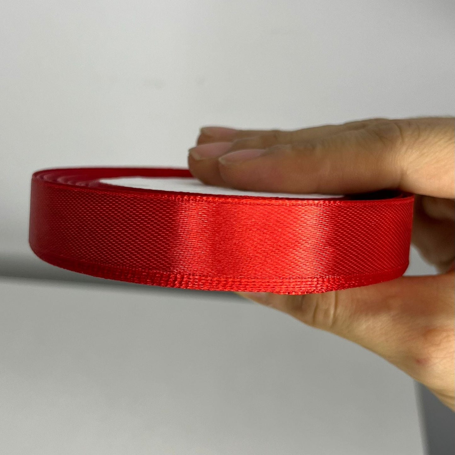 Cinta satín 1.5cm Rojo pasión #1026