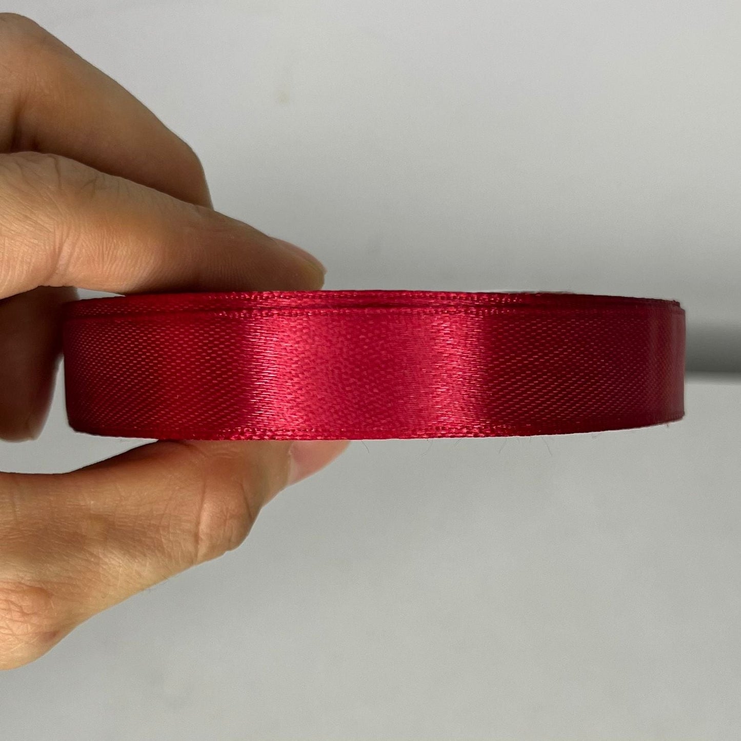 Cinta satín 1.5cm Rojo toro #1033