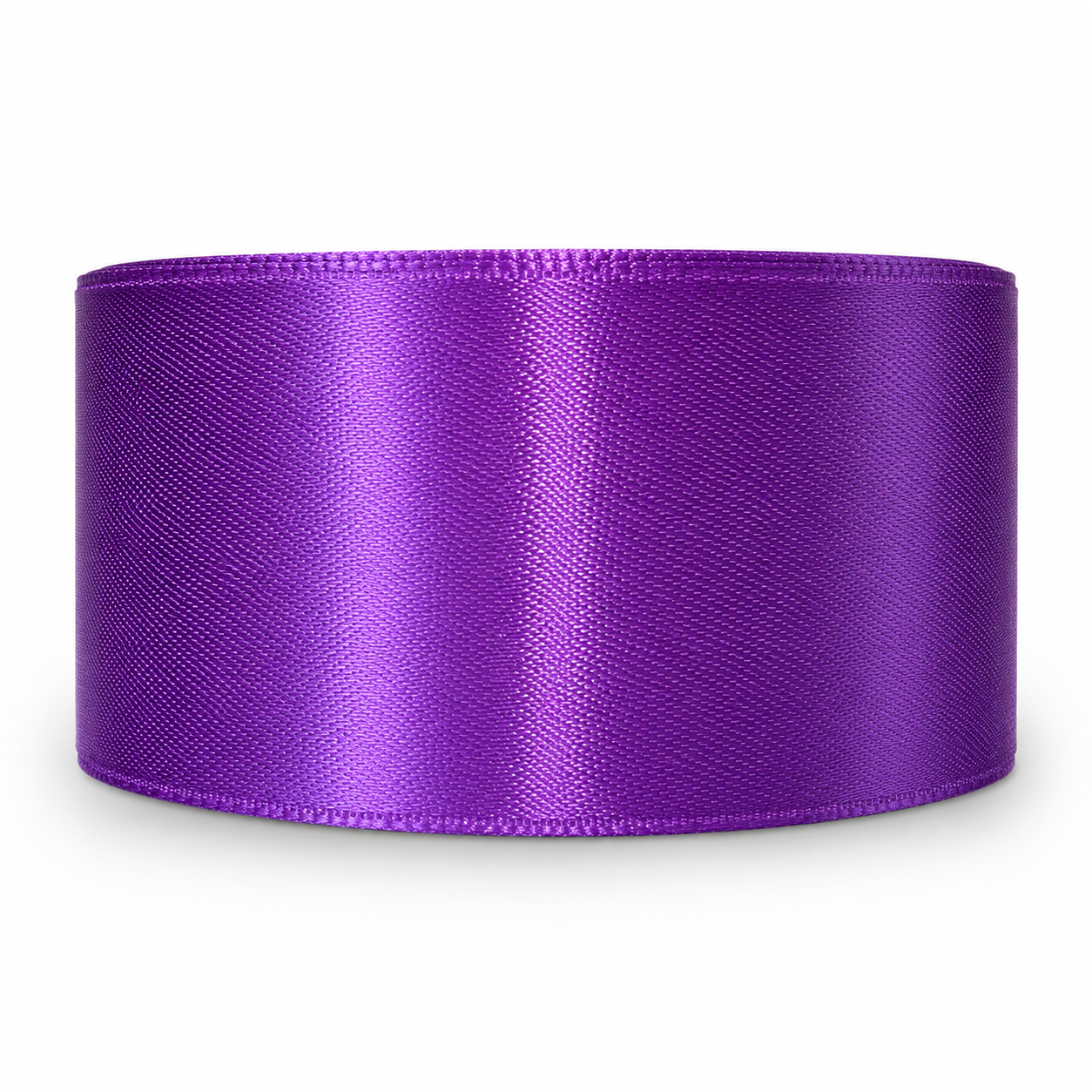 Cinta satín 4 cm x 25 yardas color Morado referencia 1035 - Natuflor