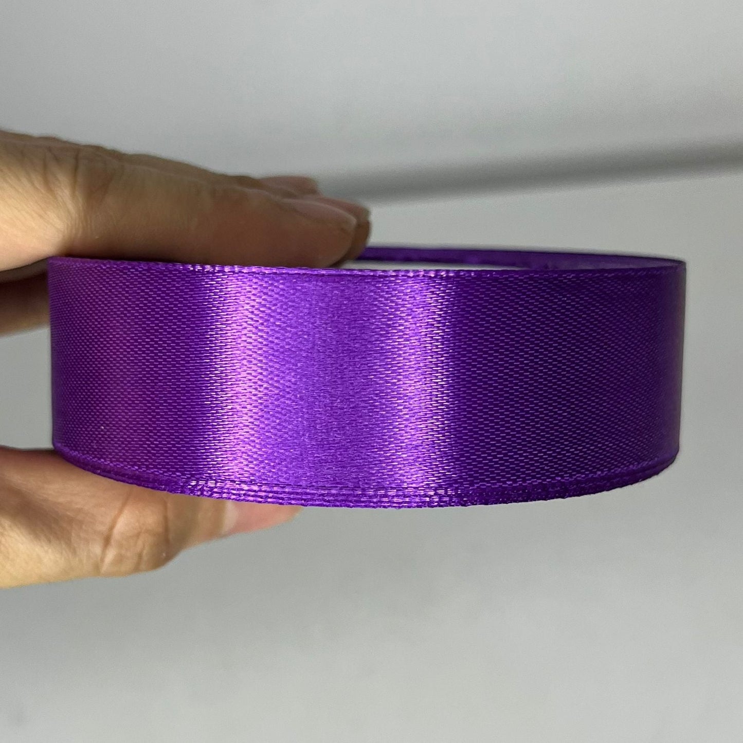 Cinta satín 2.5cm Morado #1035
