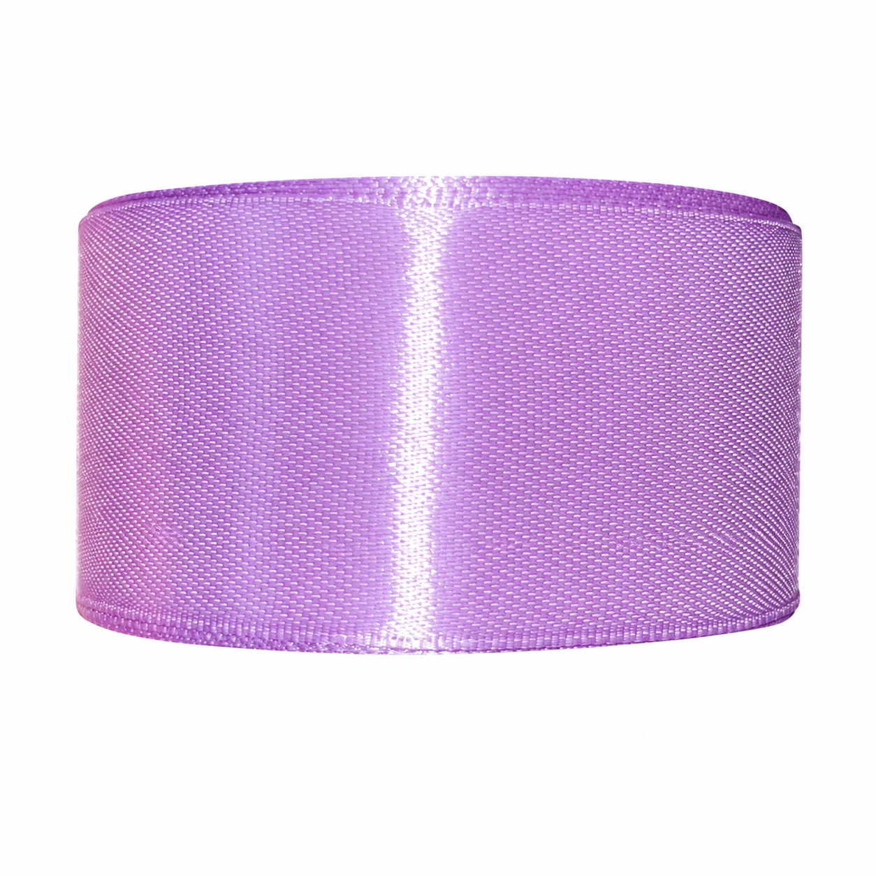 Cinta satín 4 cm x 25 yardas color Morado pastel referencia 1069 - Natuflor