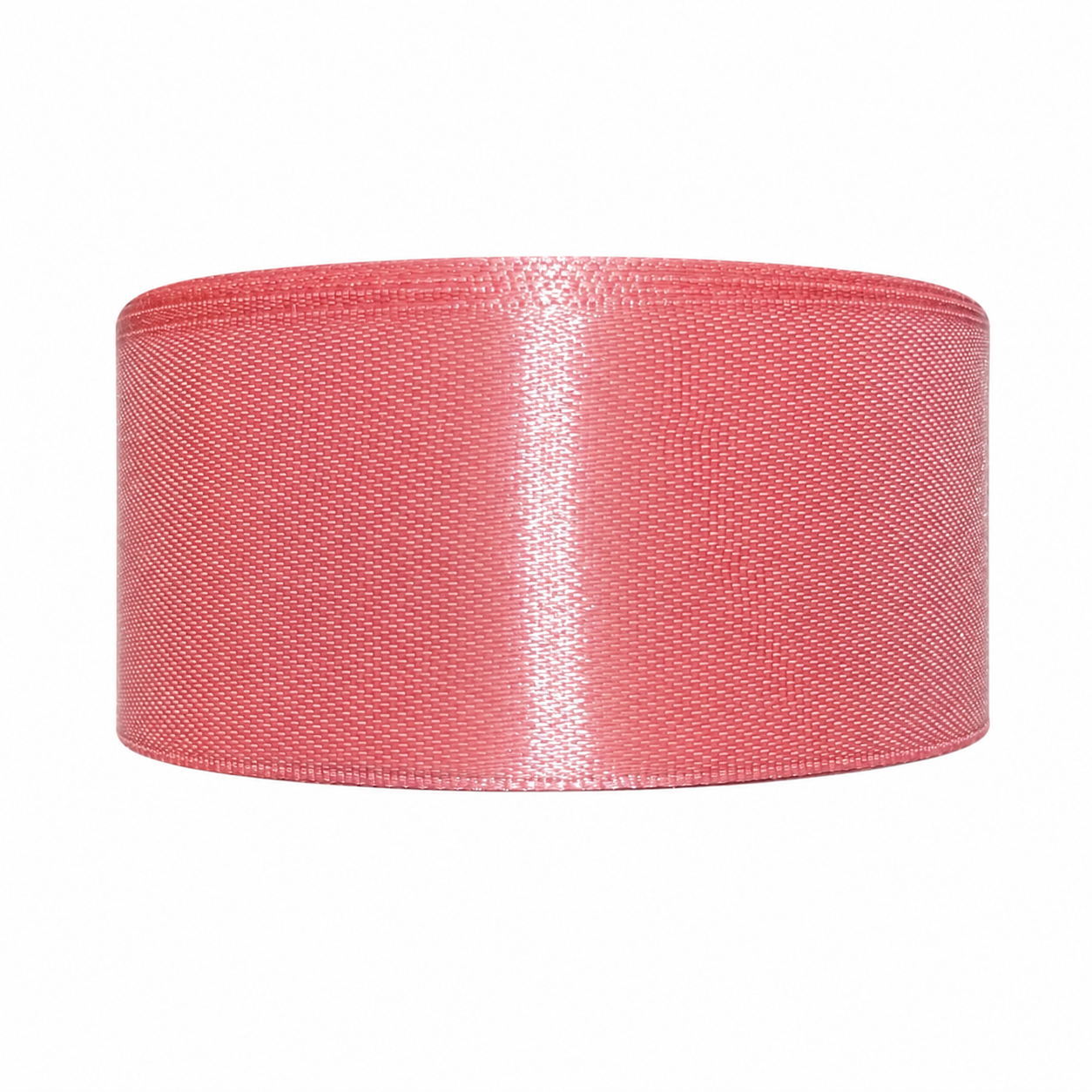 Cinta satín 4 cm x 25 yardas color Rosa perla referencia 1073 - Natuflor