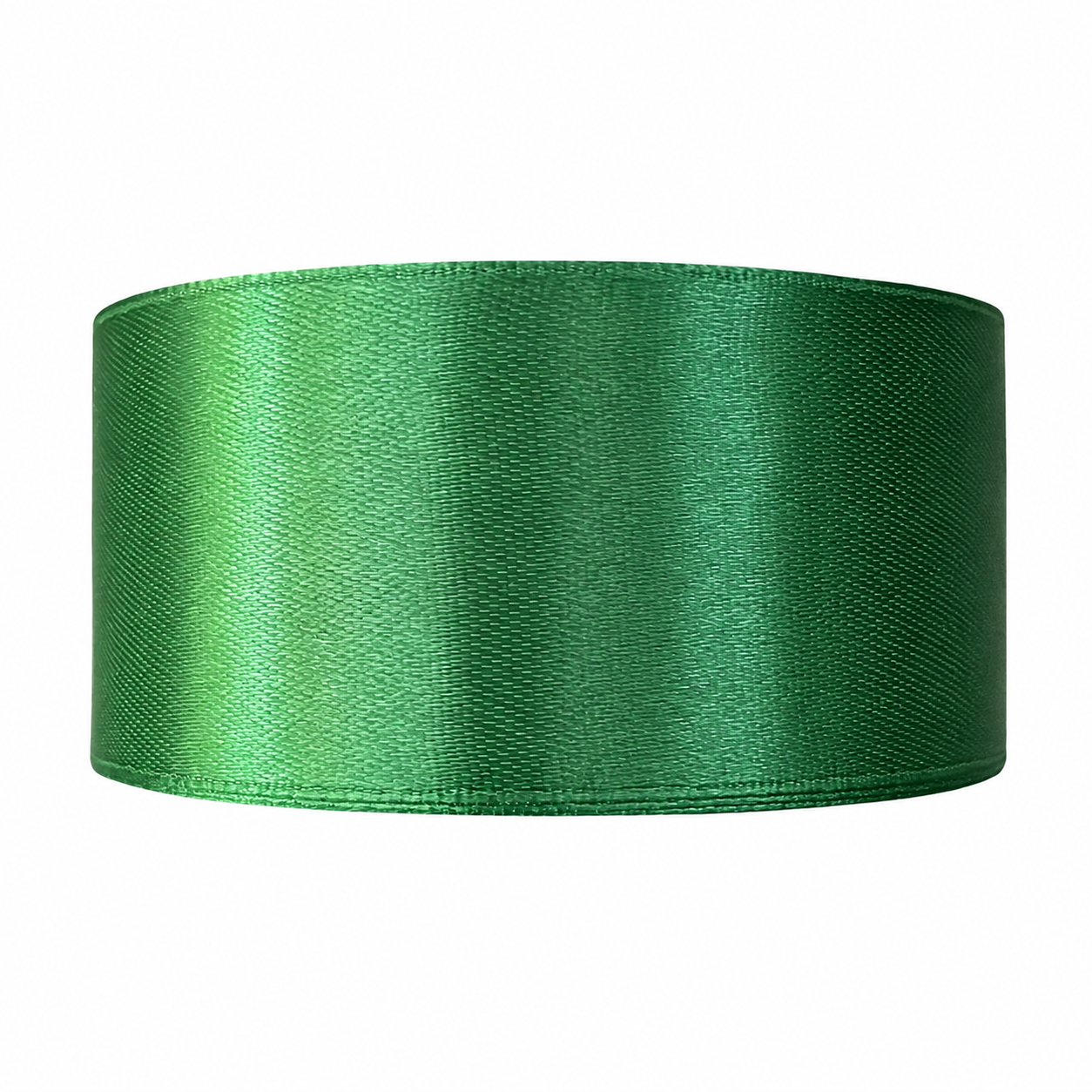 Cinta satín 4 cm x 25 yardas color Verde referencia 1075 - Natuflor