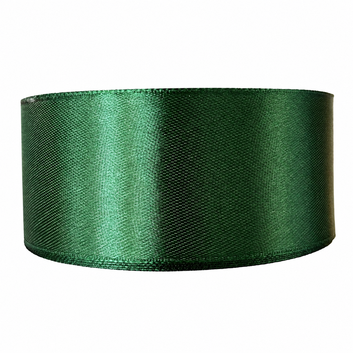 Cinta satín 4 cm x 25 yardas color Verde referencia 1077 - Natuflor