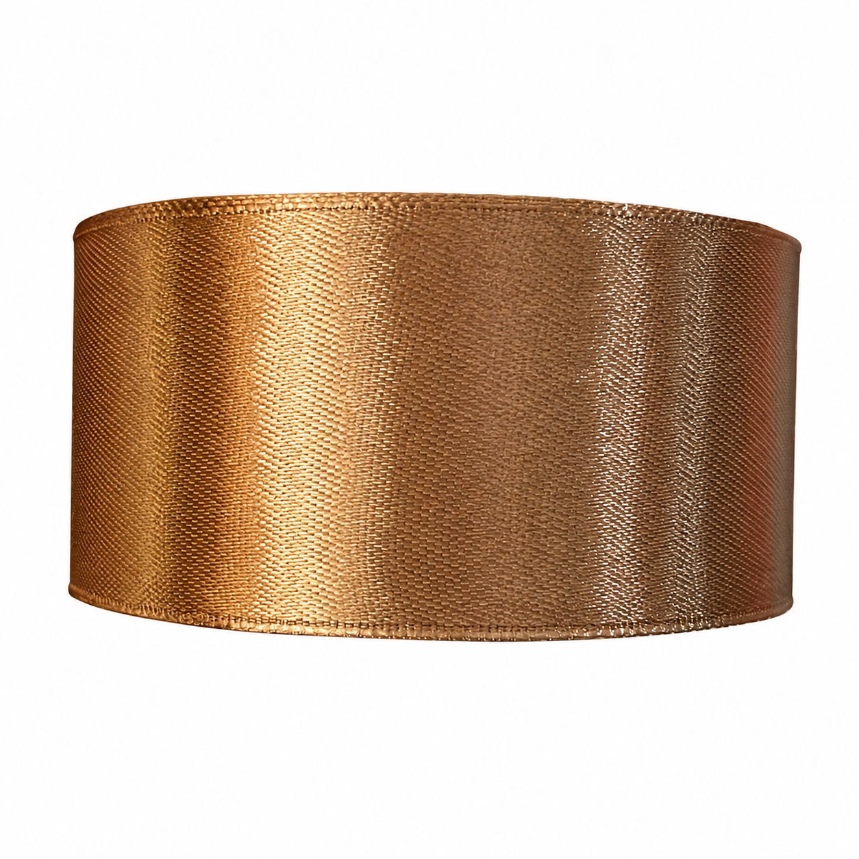 Cinta satín 4 cm x 25 yardas color Dorado referencia 1105 - Natuflor