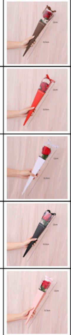 Estuches para rosas - paquete x10