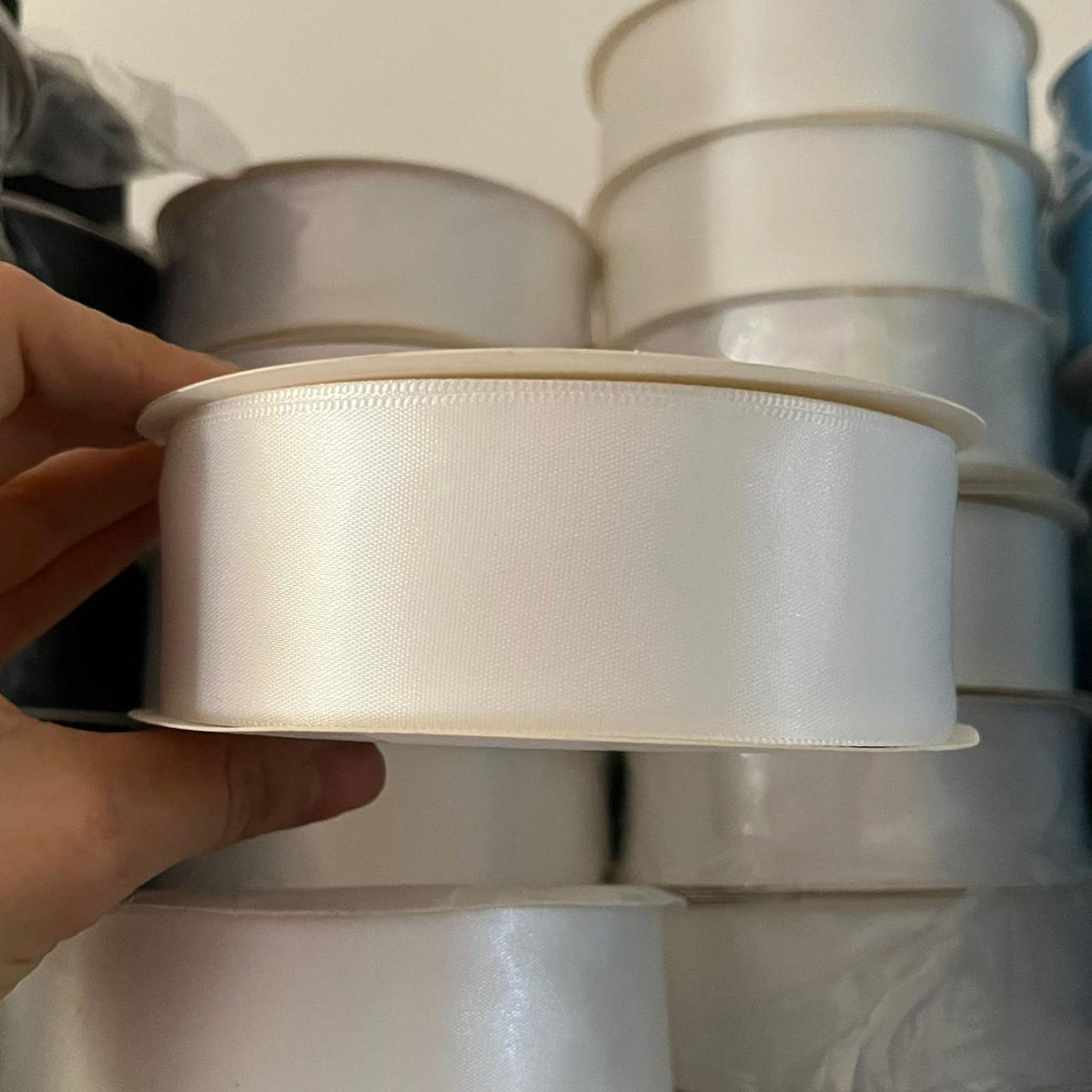 Cinta poliuretano 4cm Blanco #8002