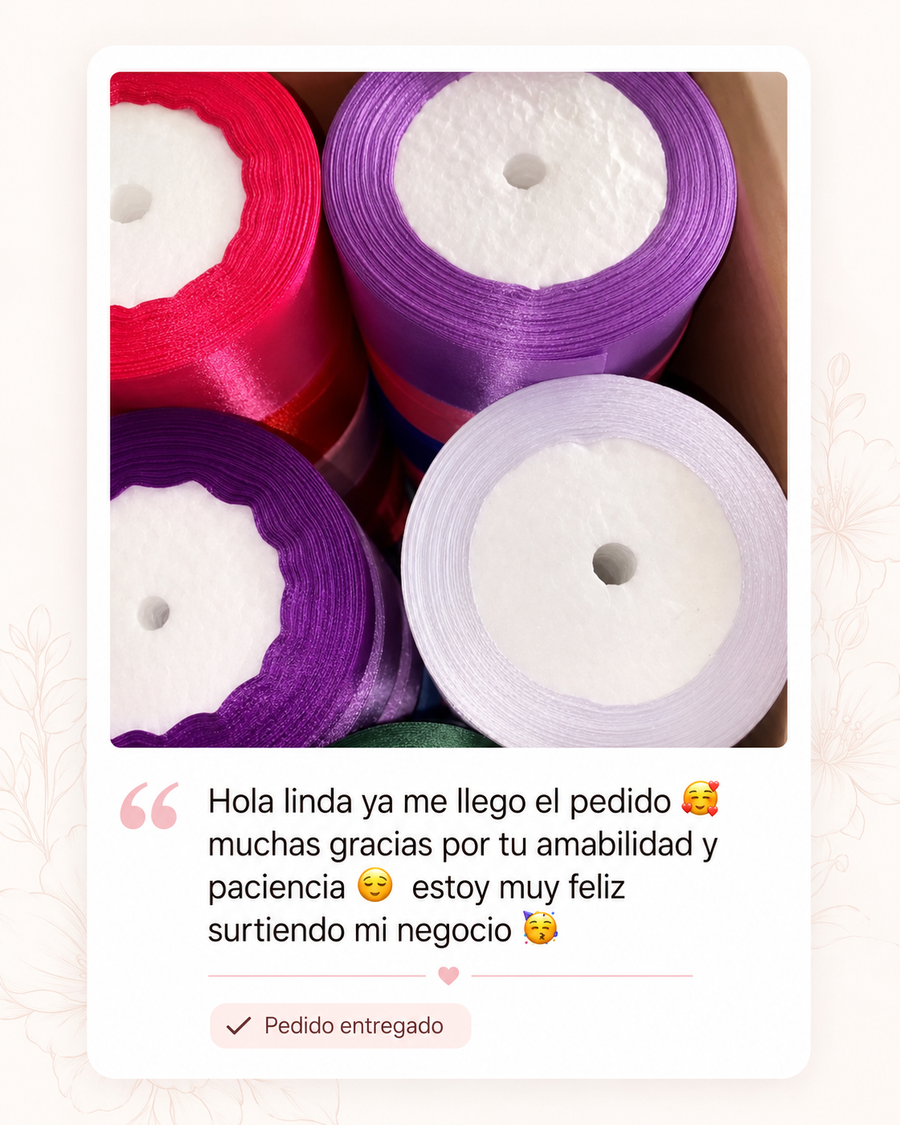 Andrea M. - Cintas satín 4cm
