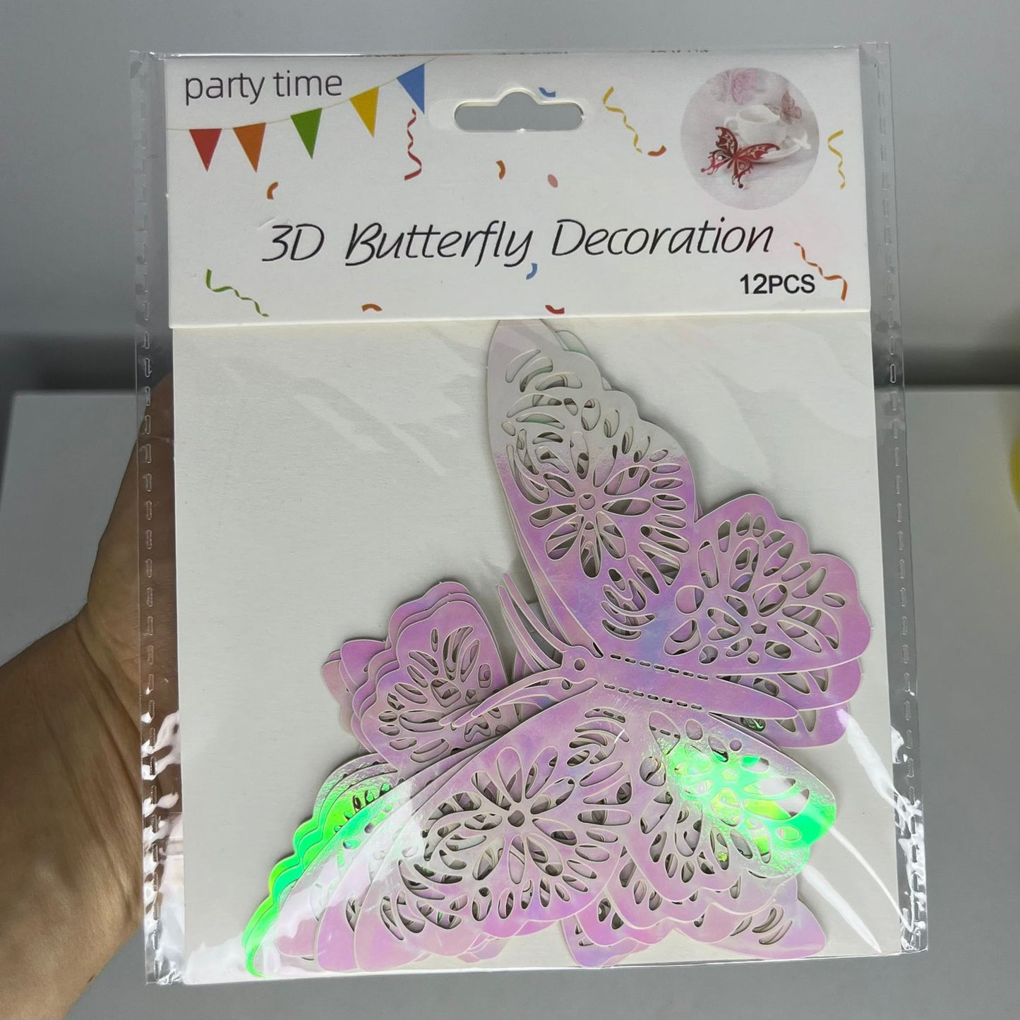 Mariposas decorativas tornasol